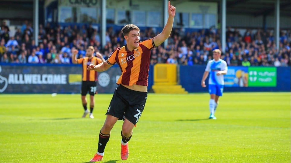 Jake Young - Forward - Men's First Team Player Profiles | Bradford City